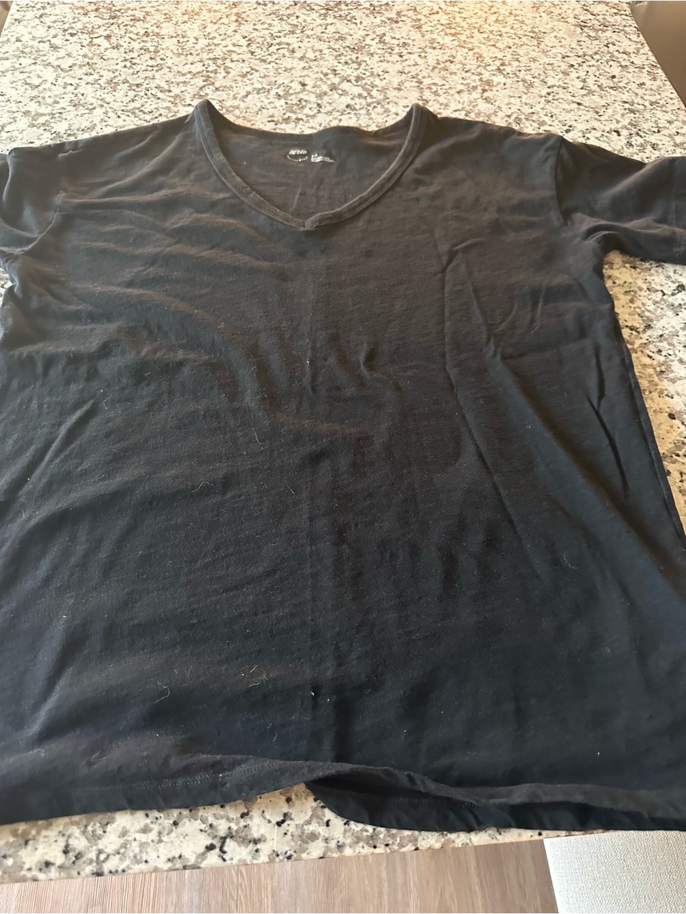 Aerie black vneck tee